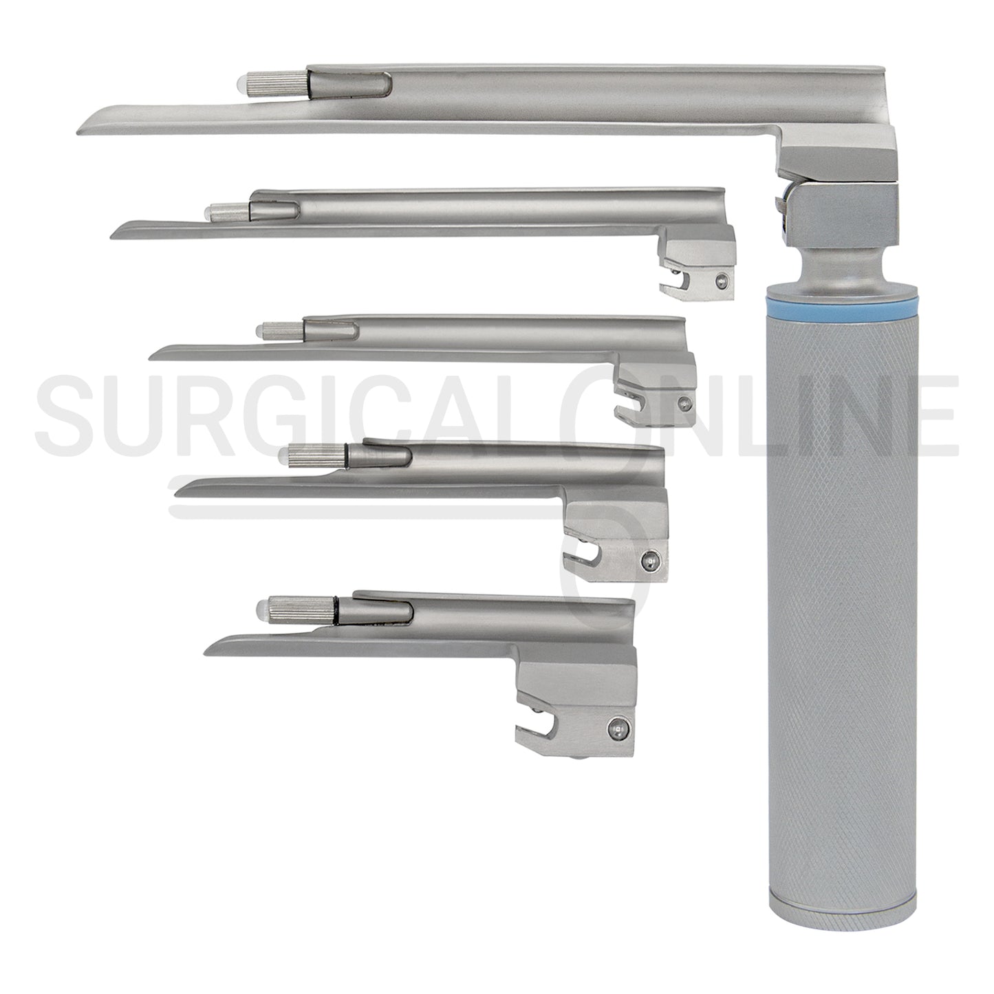 Conventional Laryngoscope Miller Set With Carrying Case