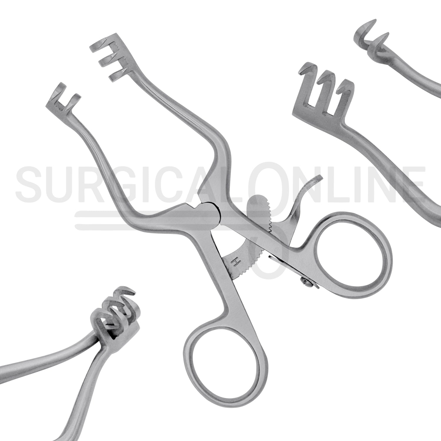 Weitlaner Self-Retaining Retractor 2X3 Prong Sharp 4.50"