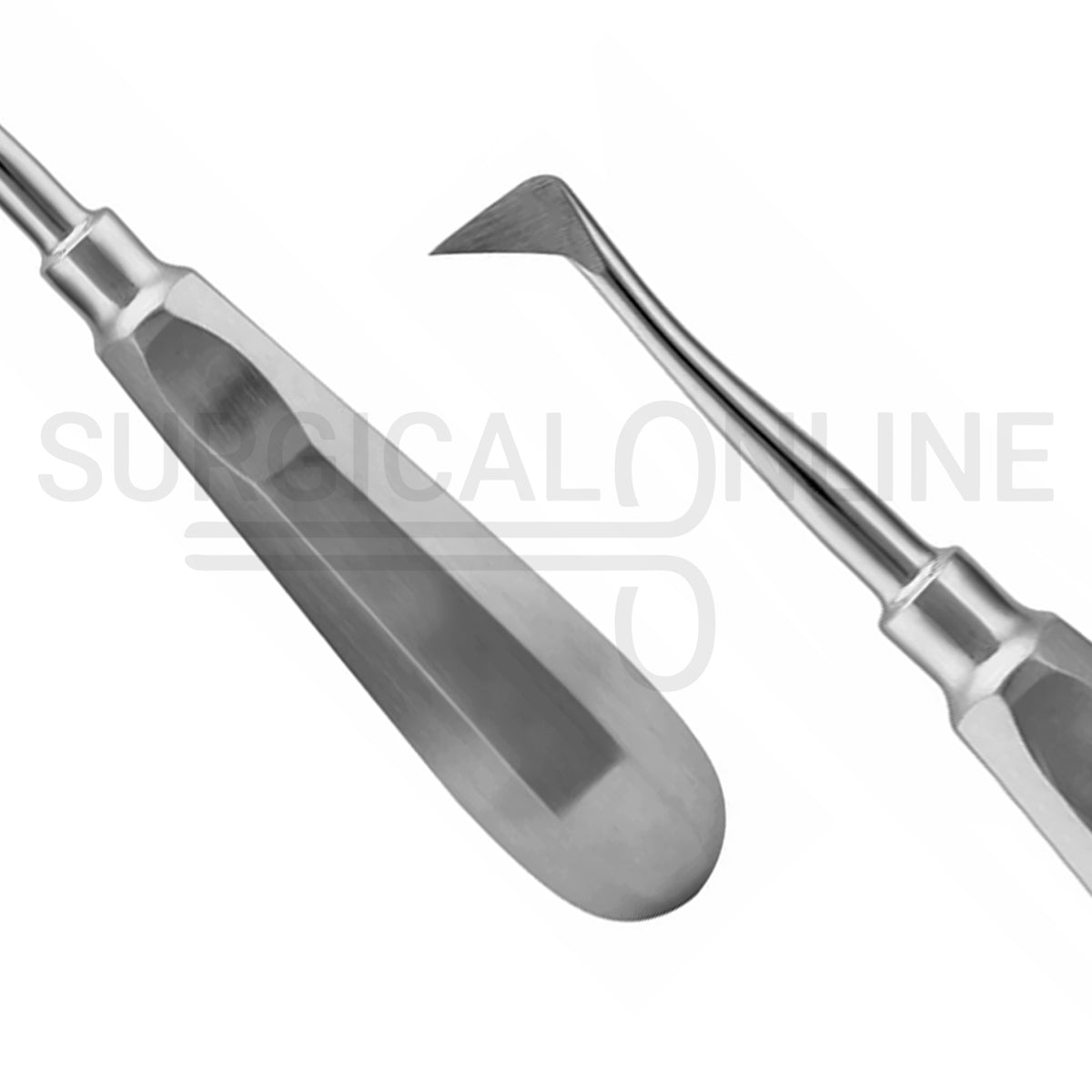 2 Pcs Dental Seldin Elevator #1L Left & #1R Right Angled Set