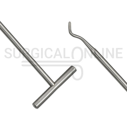2 Pcs Potts Elevator #6X Left & #7X Right 6″ T-Bar Handle Set