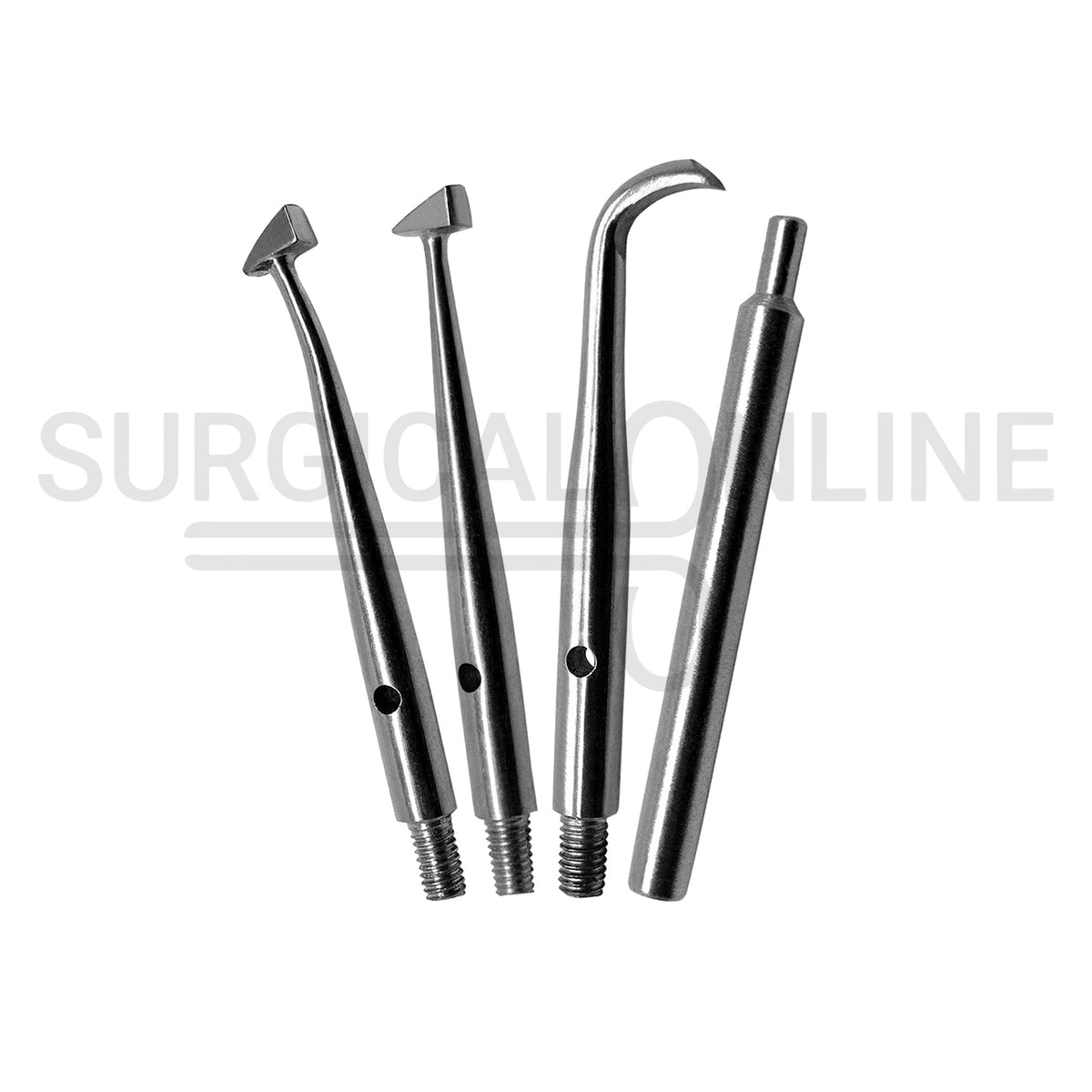 5 Pcs Automatic Dental Crown Remover Gun Set