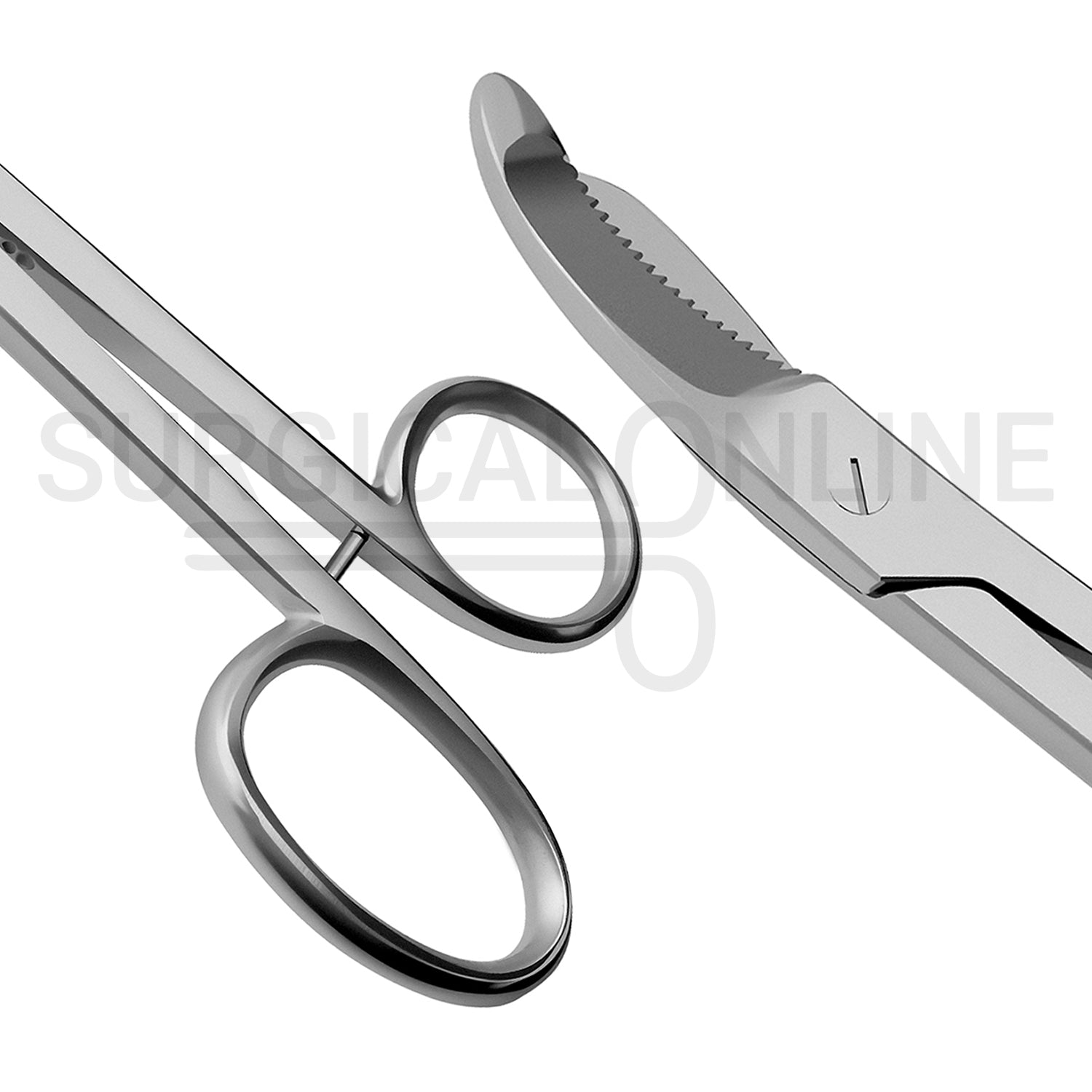 Bruns Plaster Shears 9.50″ Serrated Blade Cast Cutting Scissors