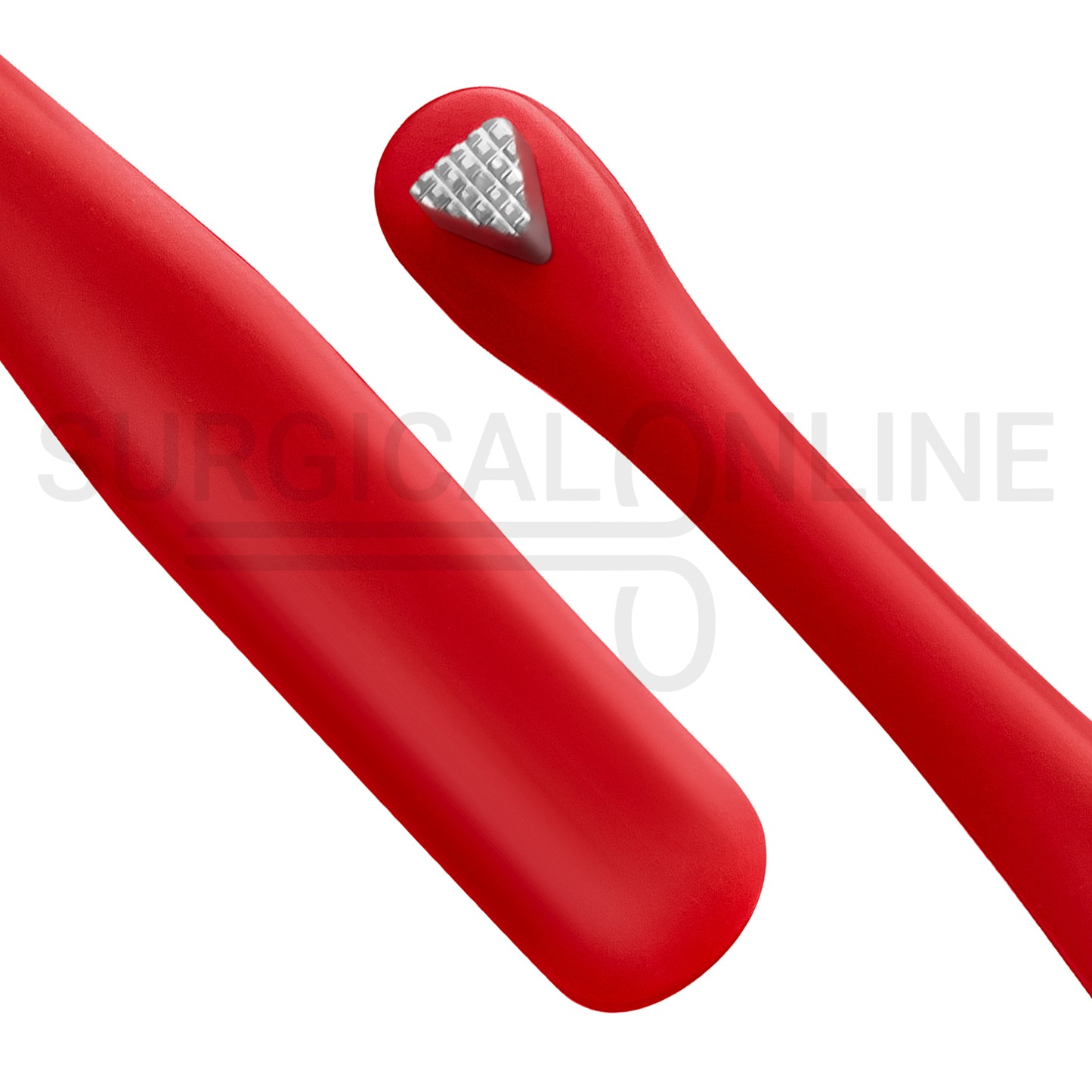Molar Band Seater Bite Stick Red 5" With Serrated Tip