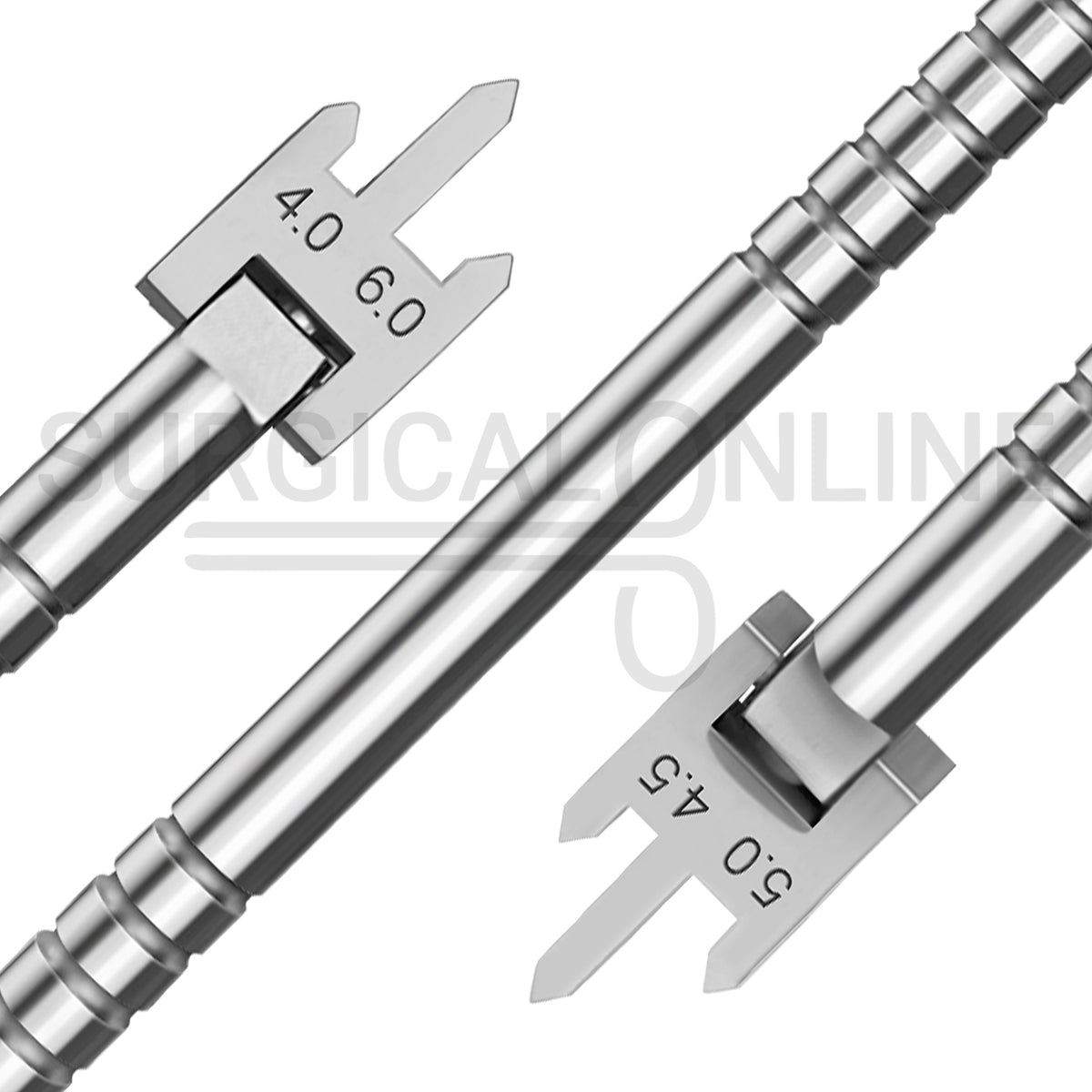 Bracket Height Gauge 6″ Moveable Head 4.0–6.0mm Adjustable Tips
