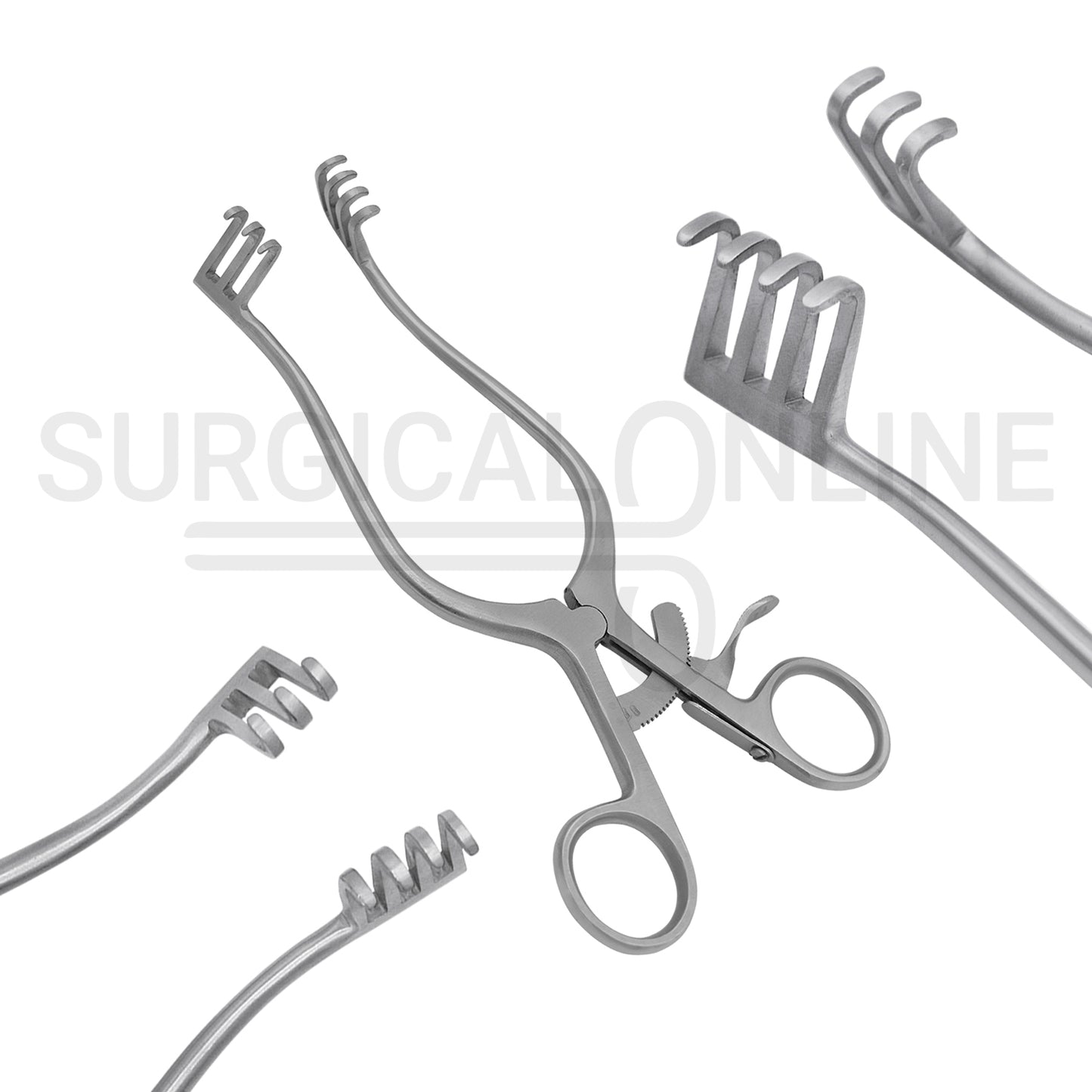 Weitlaner Self-Retaining Retractor 3X4 Prong Blunt 4.50"