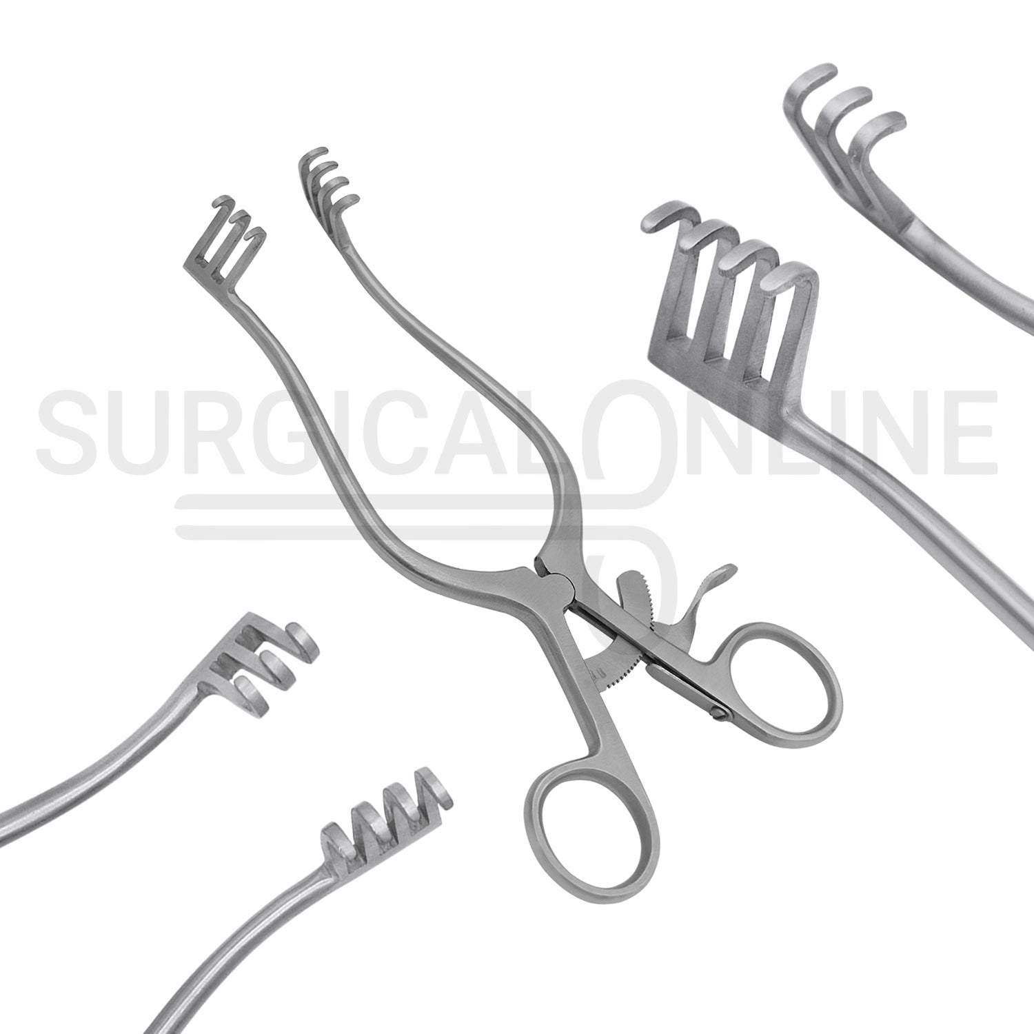 Weitlaner Self-Retaining Retractor 3X4 Prong Blunt 4.50"