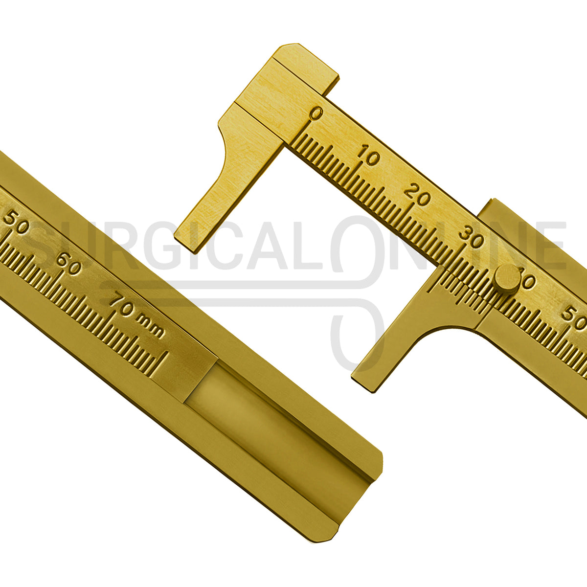 Brass Vernier Caliper Sliding Gauge 4″ 0-80mm