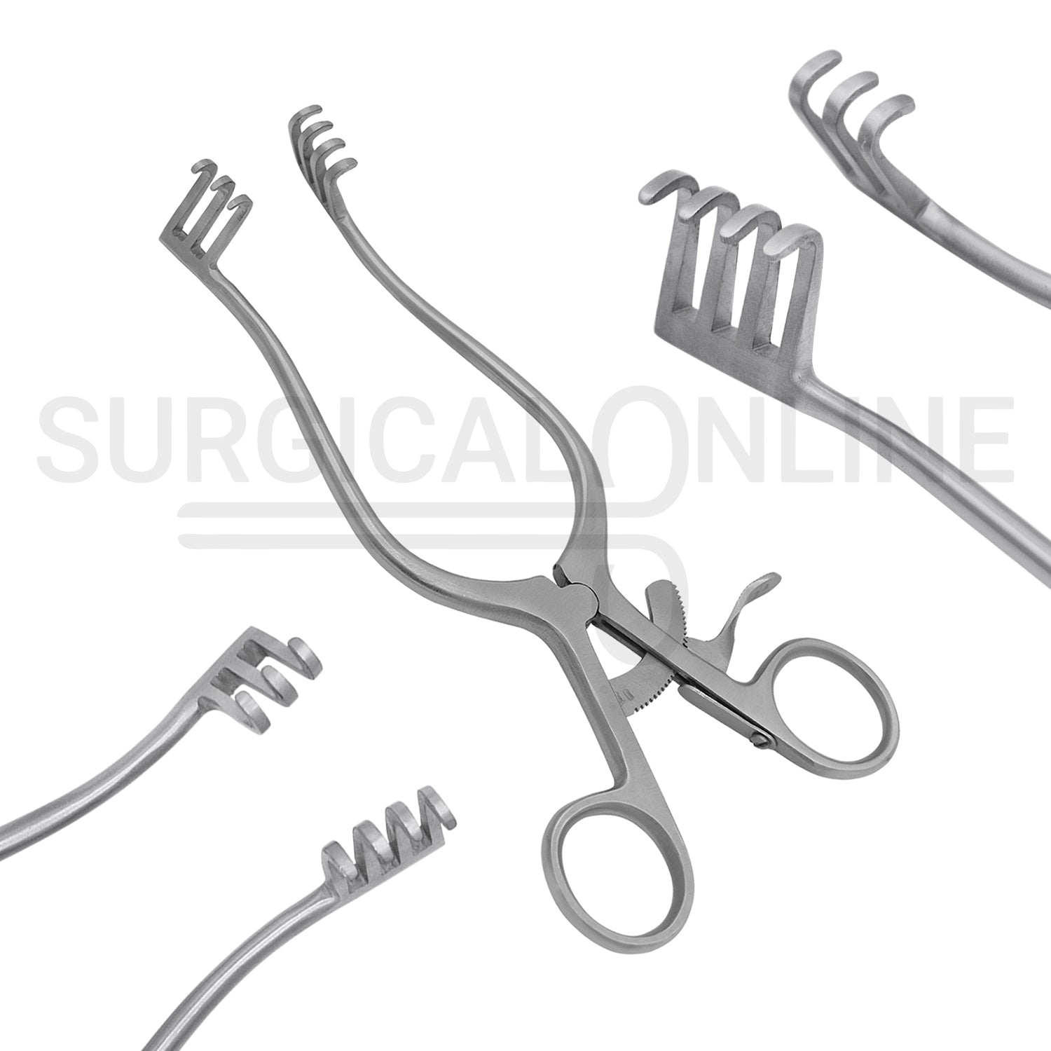 Weitlaner Self-Retaining Retractor 3X4 Prong Blunt 5.50"