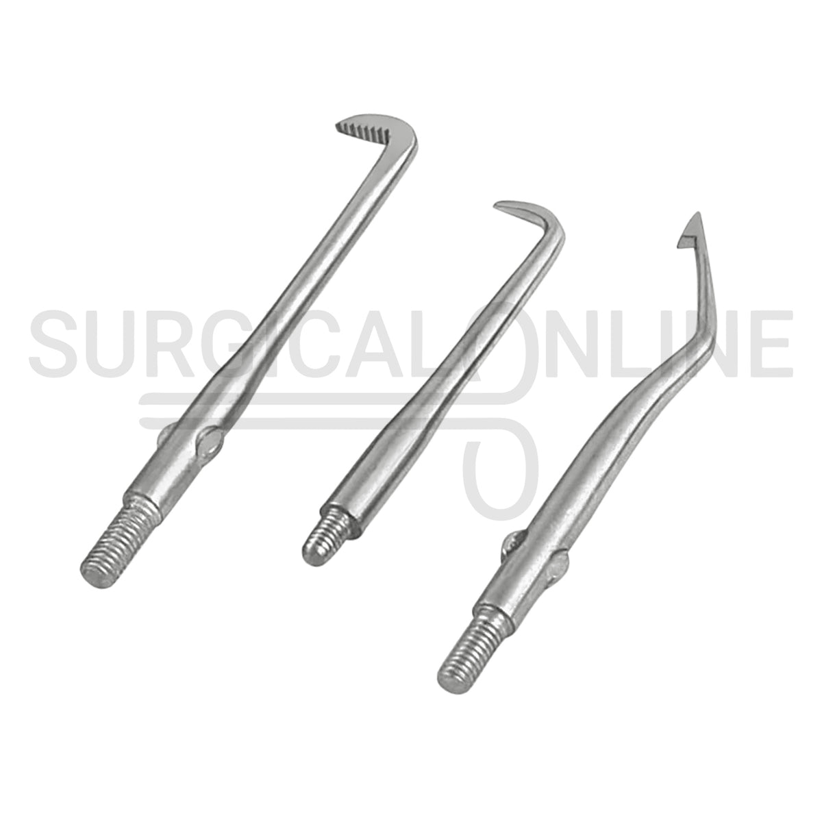 Semi-Automatic Crown Remover Gun 6″ With 3 Attachment Tips Set