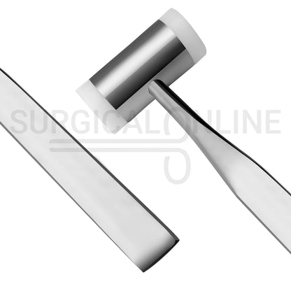 Mallet 7.5″ Sinus Lift Osteotomes Head 7.5 oz (213 Grams) With Nylon Heads
