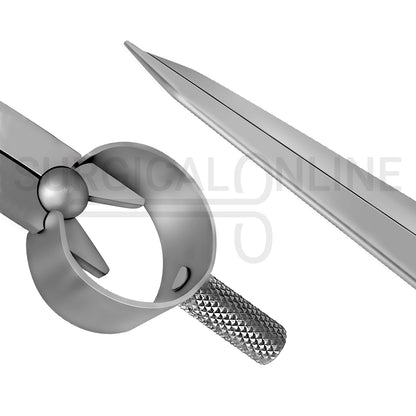 Spring Divider Caliper 4.5″ Precision Scribing Compass