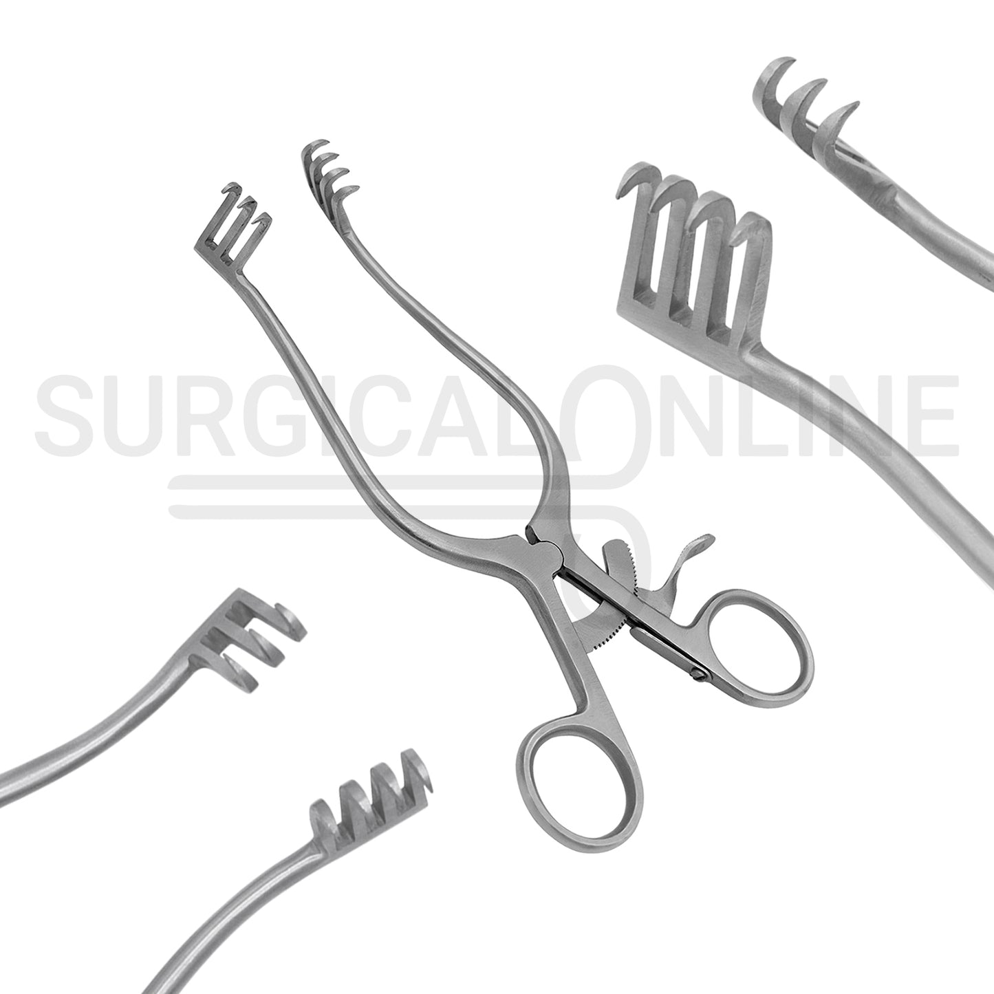 Weitlaner Self-Retaining Retractor 3X4 Prong Sharp 4.50"
