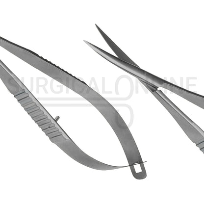 2 Pcs Westcott Tenotomy Scissors 4.5″ Straight & Curved Set