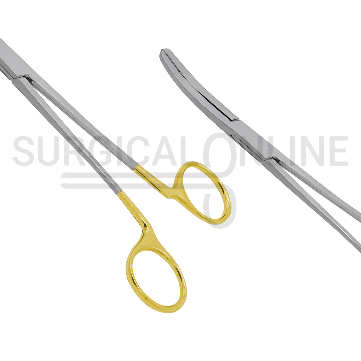T/C Wynman Crown Remover Gripper Forceps 7″ Gold Ring Handle