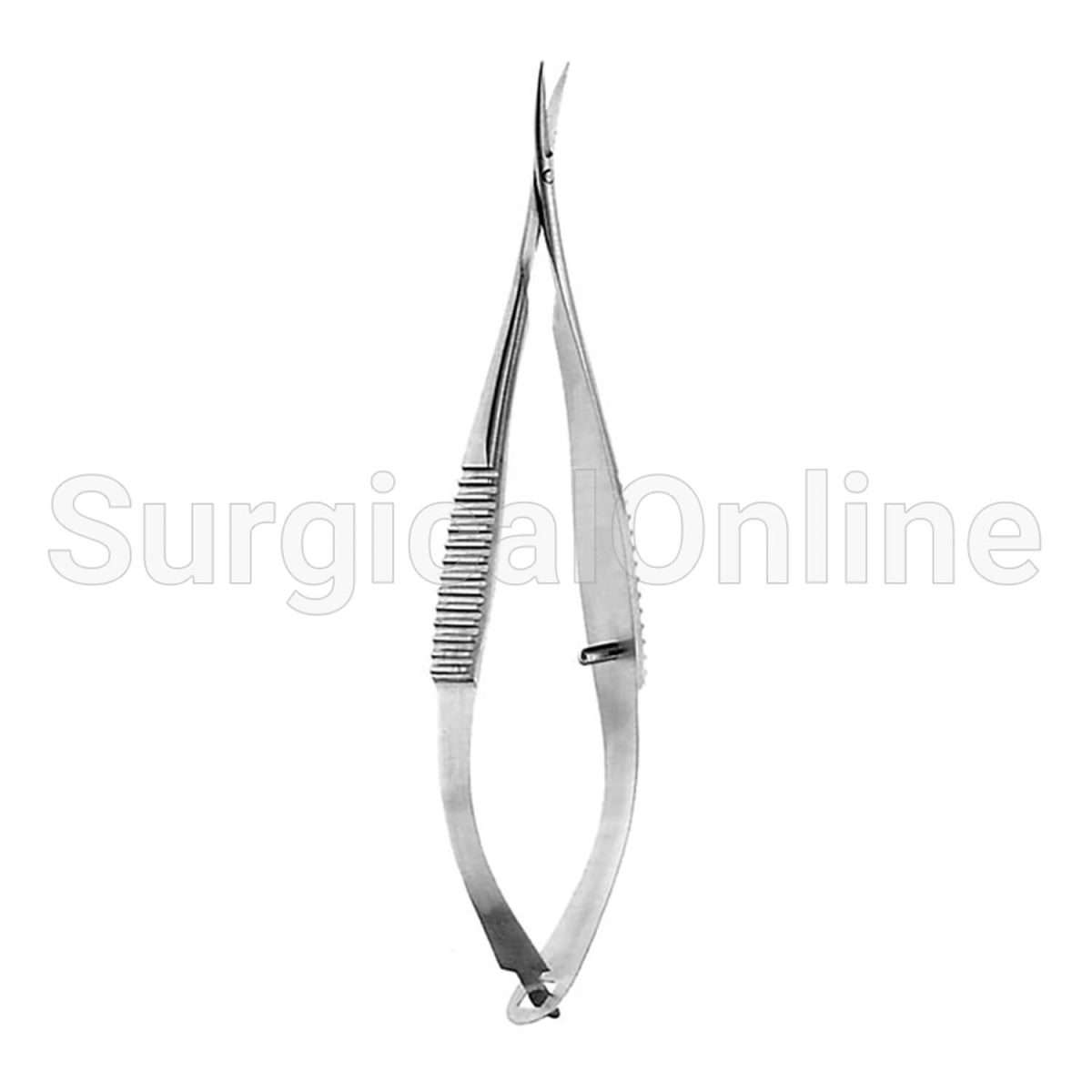 Micro Iris Scissors 4" (10.2 cm), Curved, Sharp Points