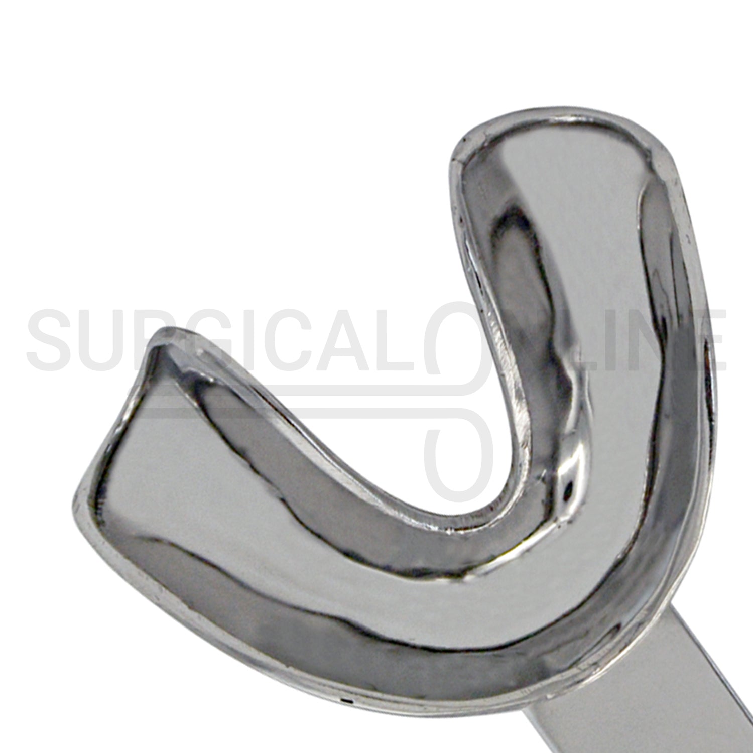 10 Edentulous Dental Impression Trays Solid