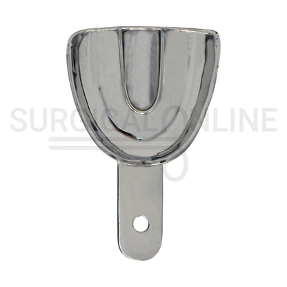 10 Edentulous Dental Impression Trays Solid
