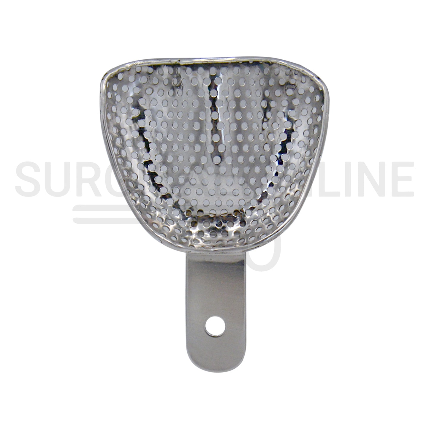 10 Edentulous Dental Impression Trays Perforated