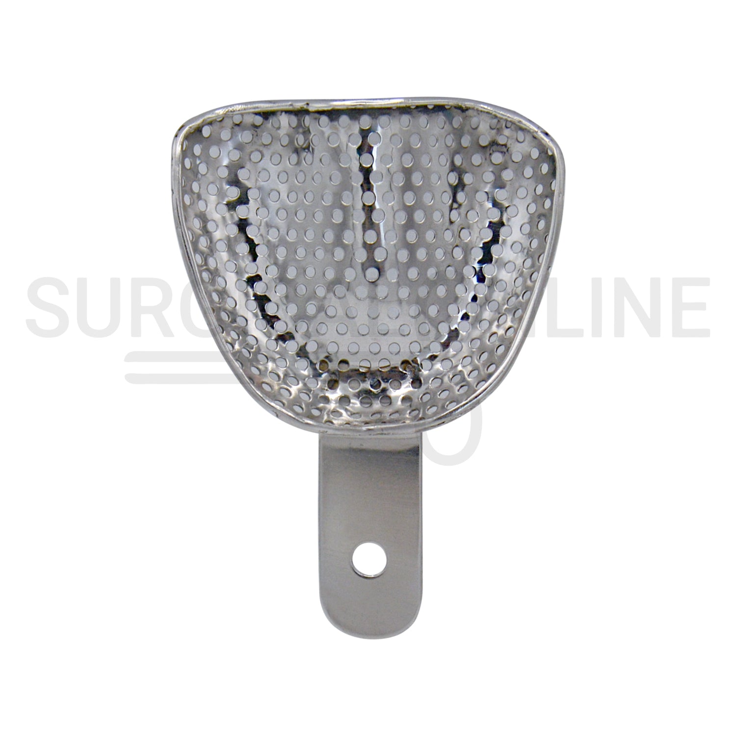 10 Edentulous Dental Impression Trays Perforated