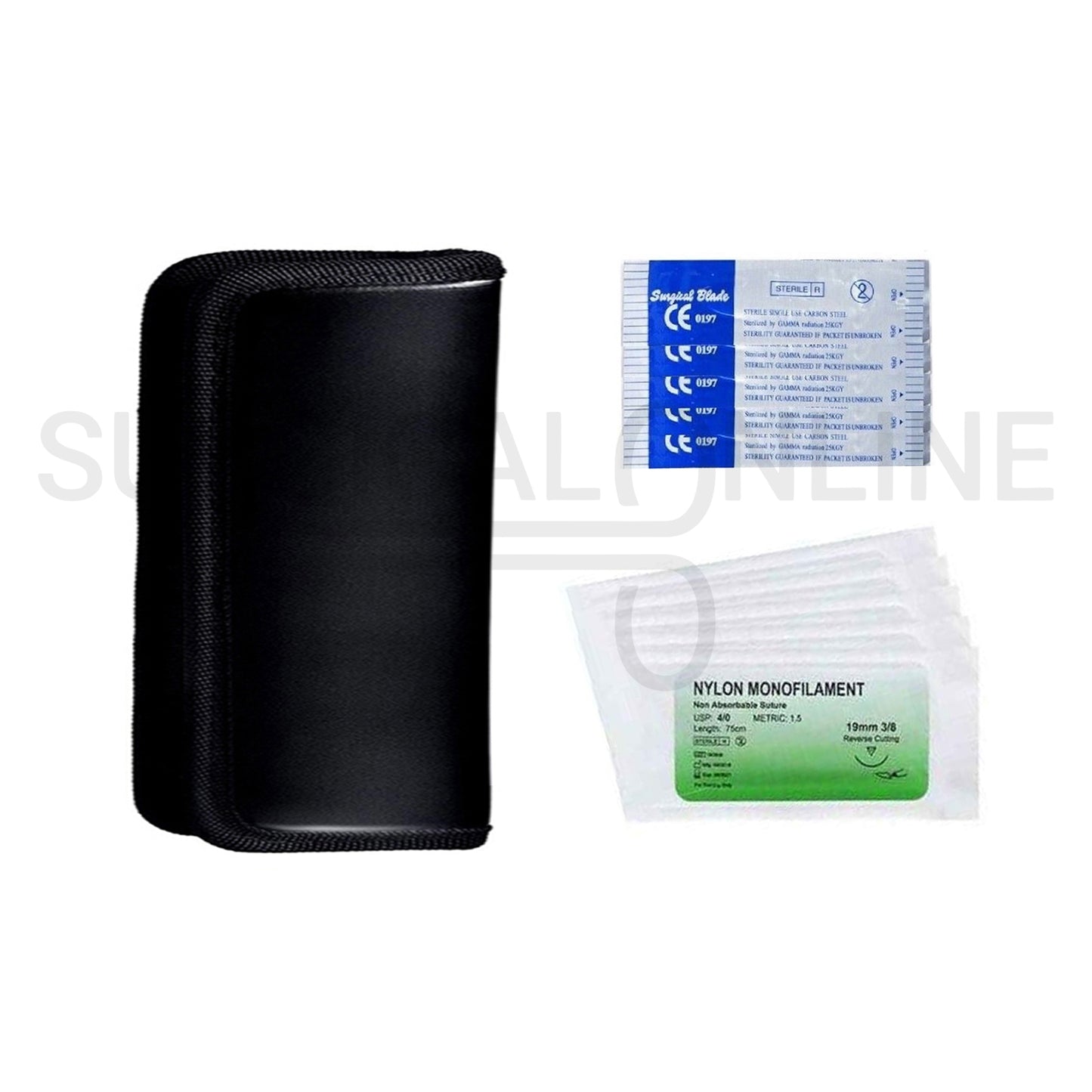15 Pcs Practice Suture Kit for Medical and Vet Students