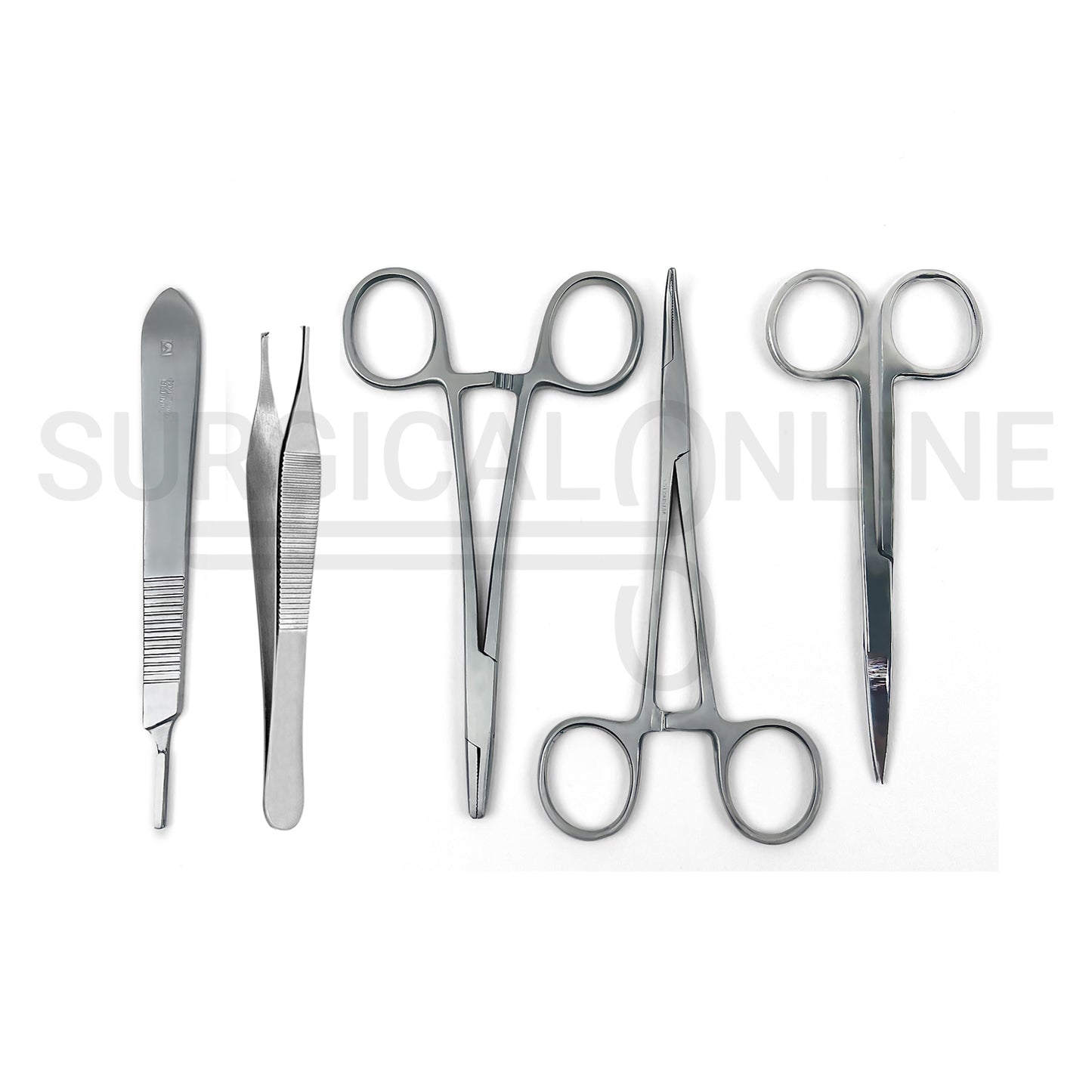 15 Pcs Practice Suture Kit for Medical and Vet Students