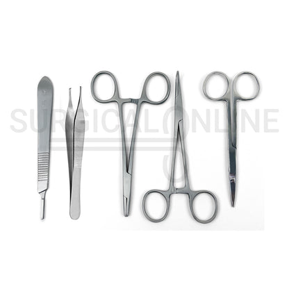 15 Pcs Practice Suture Kit for Medical and Vet Students