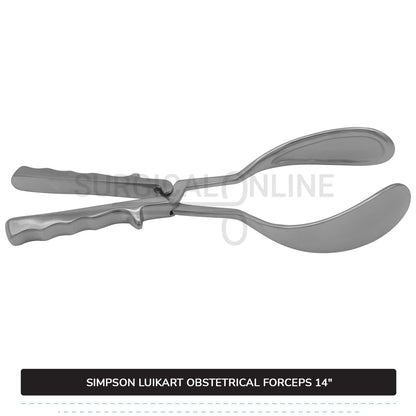 Simpson Luikart Obstetrical Forceps 14''