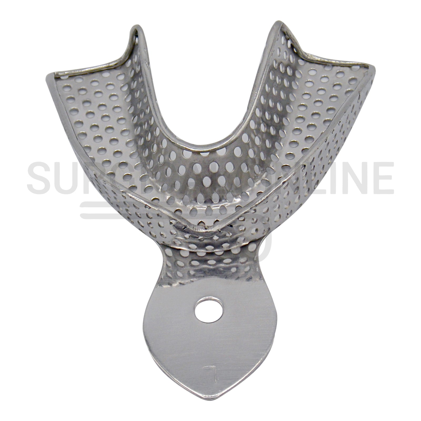 2 Dental Impression Trays Perforated L Upper & Lower