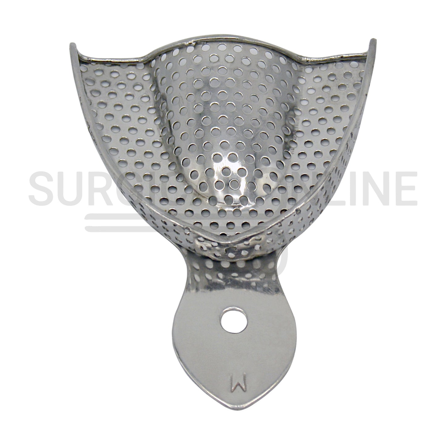 2 Dental Impression Trays Perforated M Upper & Lower