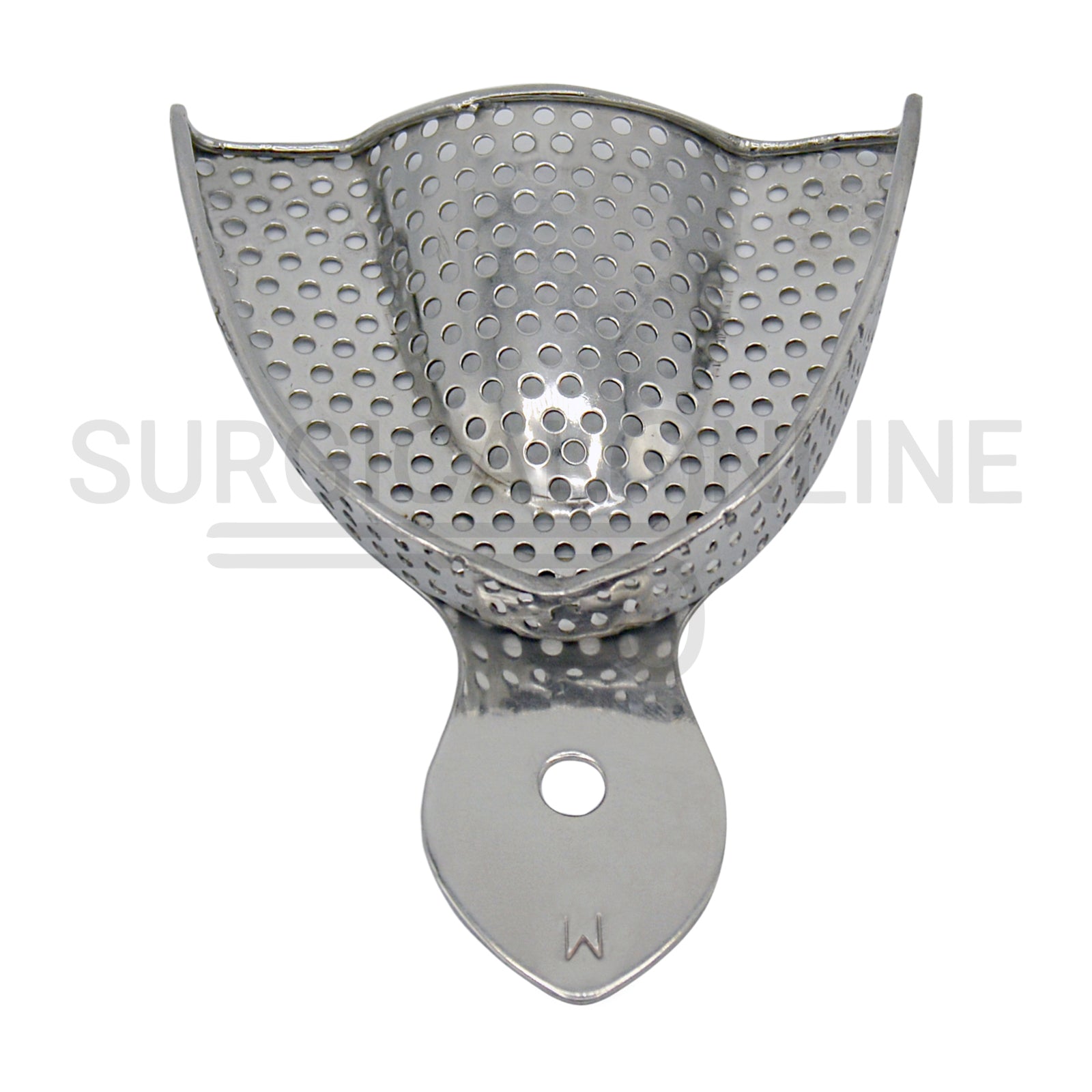 2 Dental Impression Trays Perforated M Upper & Lower