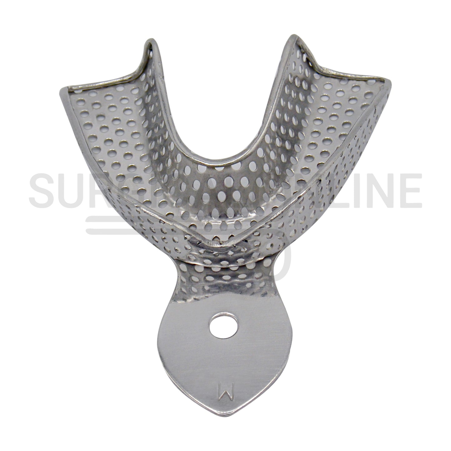 2 Dental Impression Trays Perforated M Upper & Lower