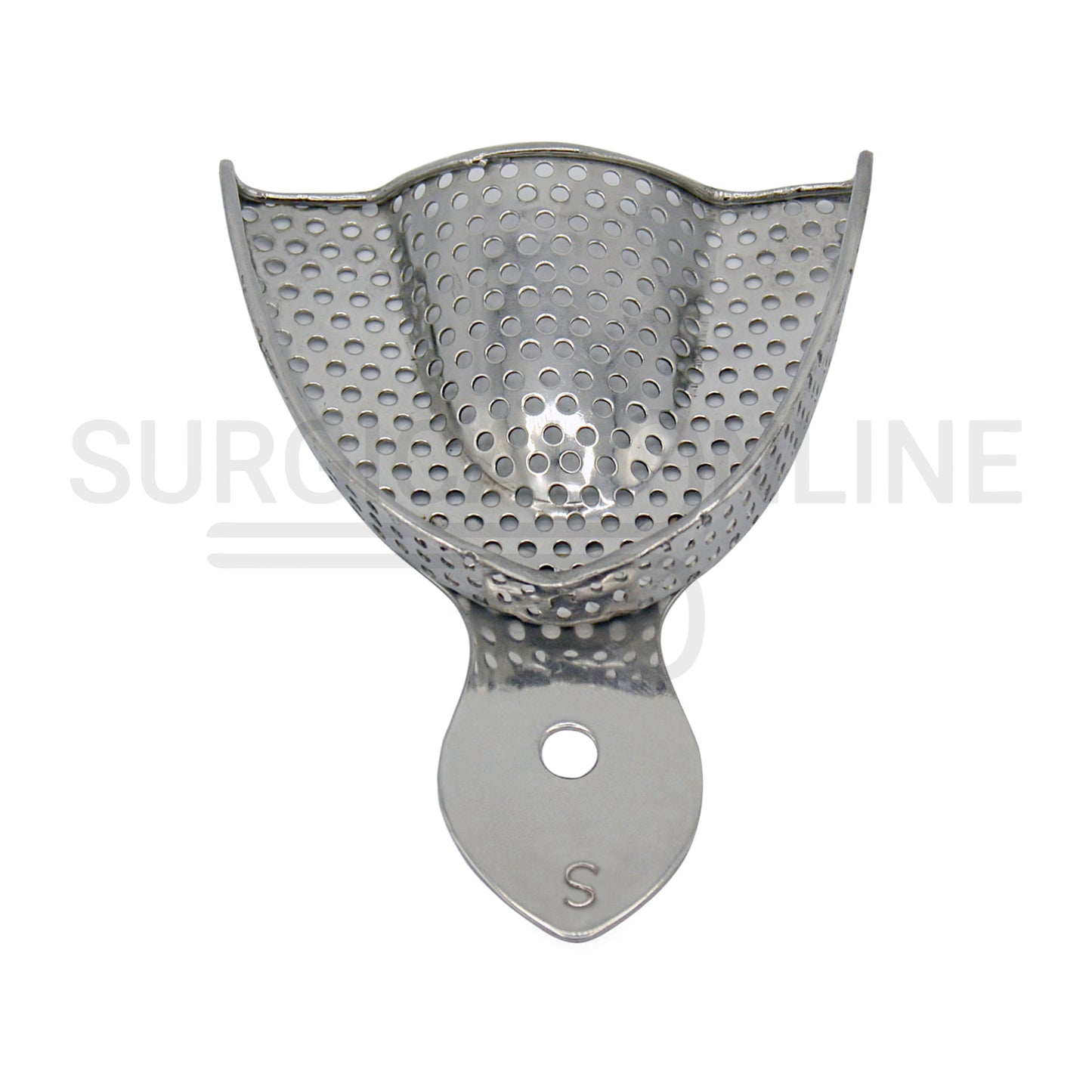 2 Dental Impression Trays Perforated S Upper & Lower