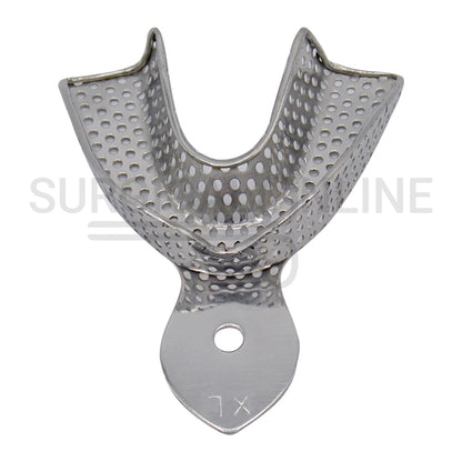 2 Dental Impression Trays Perforated XL Upper & Lower