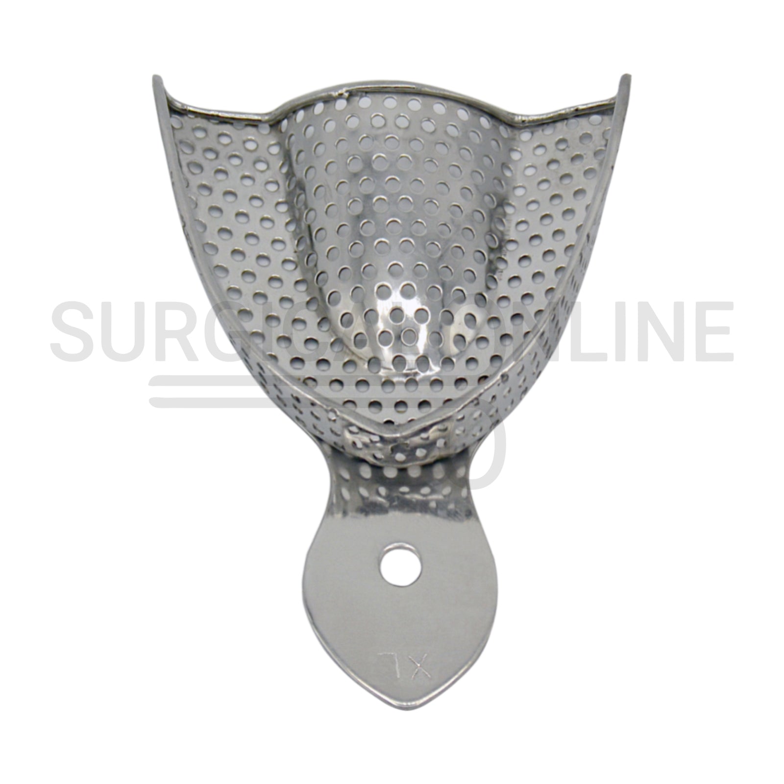 2 Dental Impression Trays Perforated XL Upper & Lower