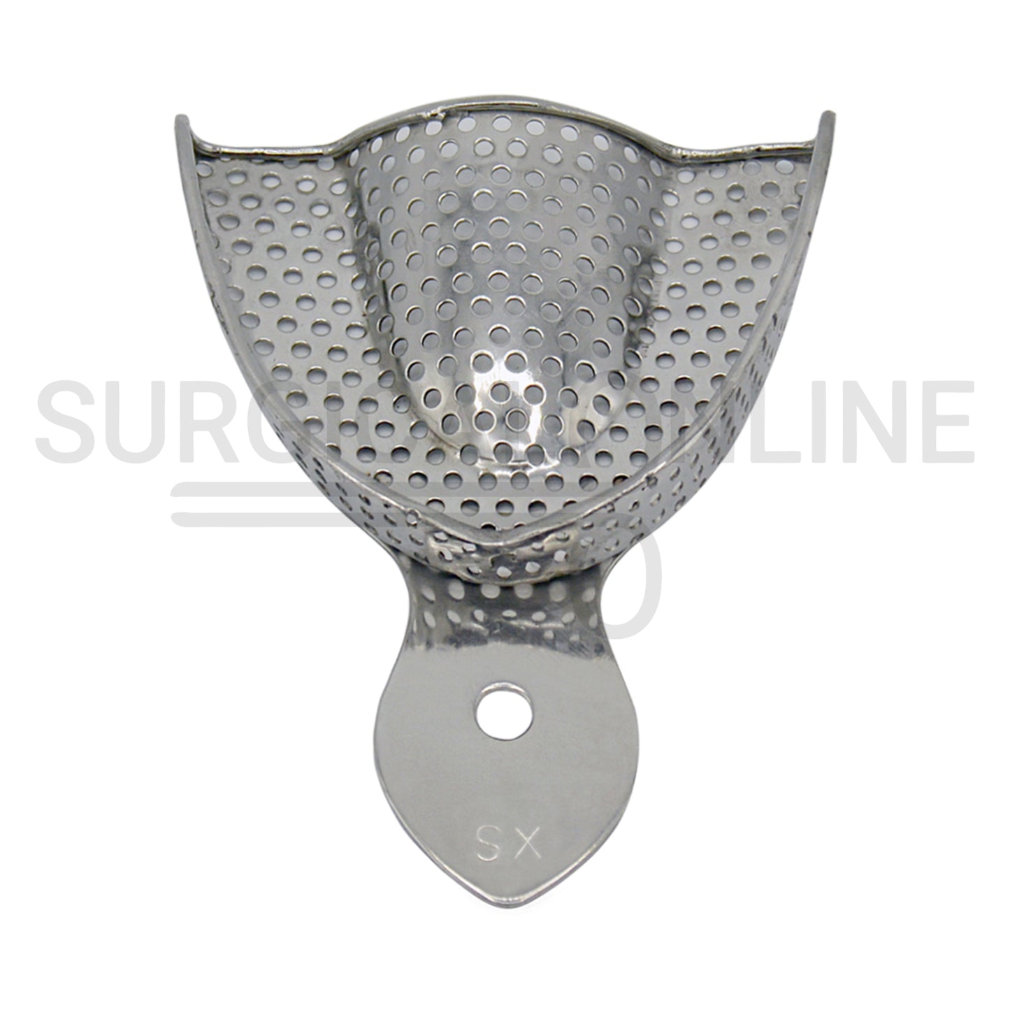 2 Dental Impression Trays Perforated XS Upper & Lower