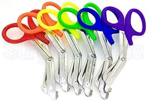 6 pcs EMT Trauma Shear Heavy Duty Assorted Rainbow