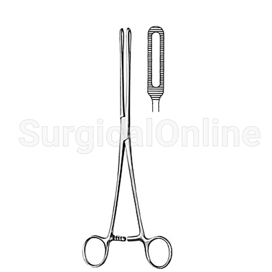 Bauer Sponge Forcep Curved 9.50"
