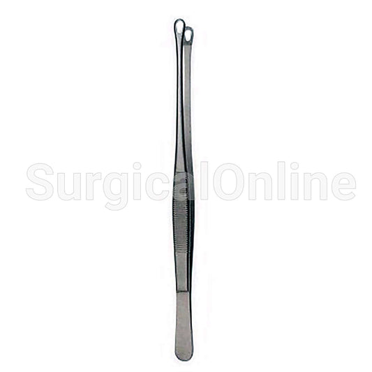 Singley Tissue Forceps 7.00"Fenestrated Serrated Jaws