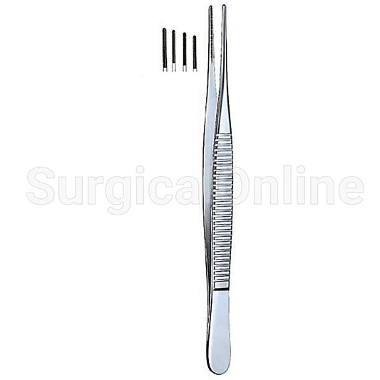Debakey Atraumatic Tissue Forceps 1.5 mm Jaws 6.25"