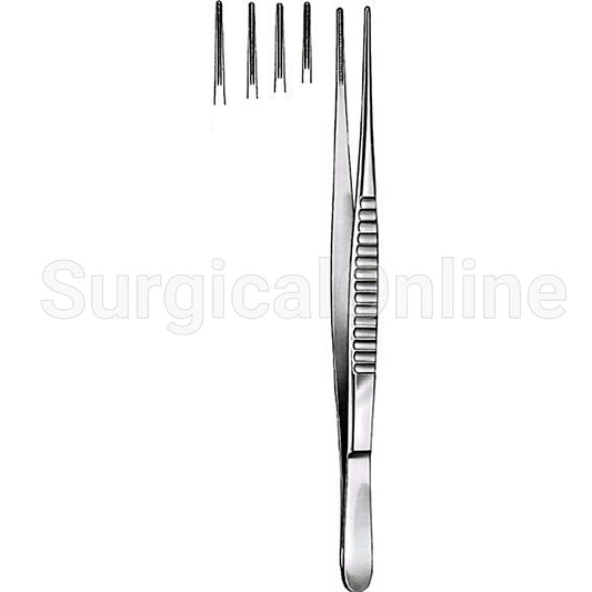 Debakey Atraumatic Tissue Forceps 2.0 mm Jaws 6.25"