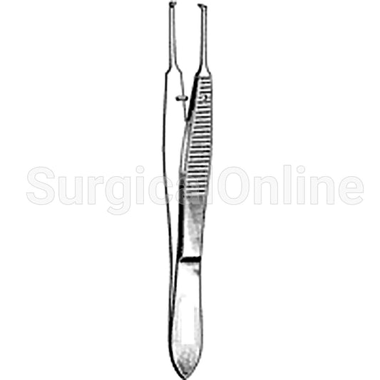 Graefe Iris Forceps Straight 1/2 Teeth 2.75"