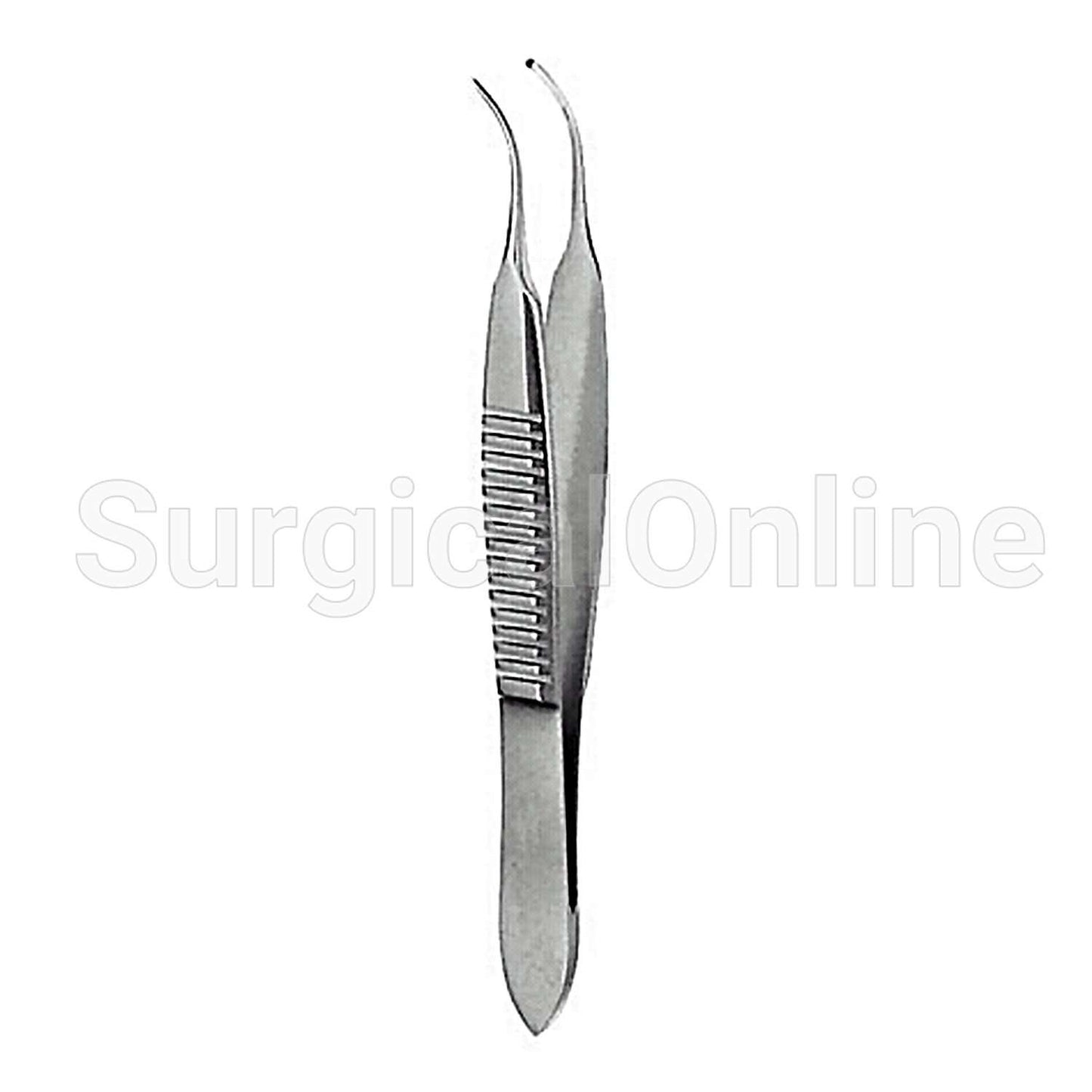 Graefe Iris Forceps Full Curved. 1/2 Teeth 2.75"