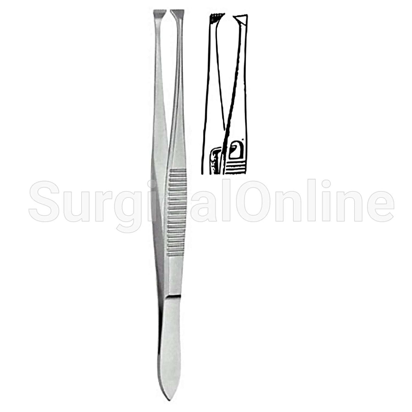 Graefe Fixation W/ Lock 4.00"