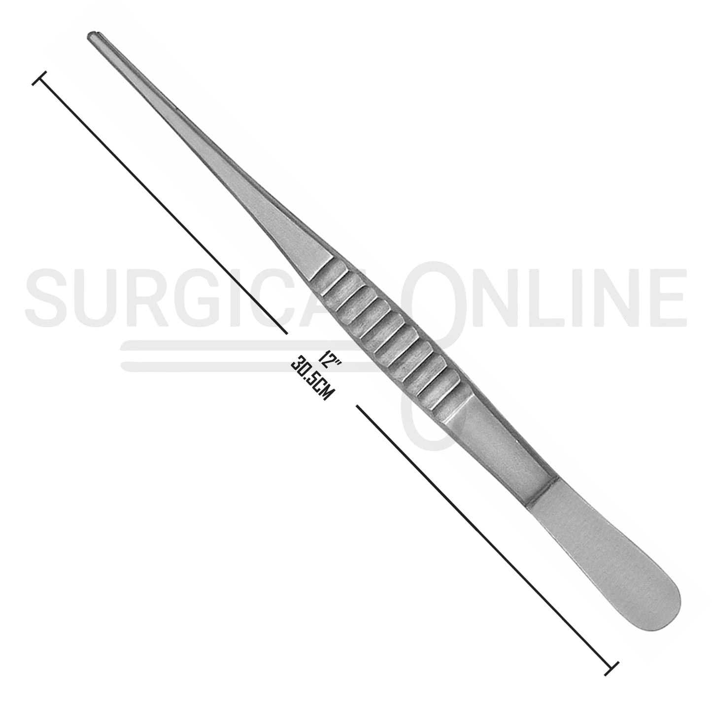 Debakey Atraumatic Tissue Forceps 2.7mm Jaws 12.00"