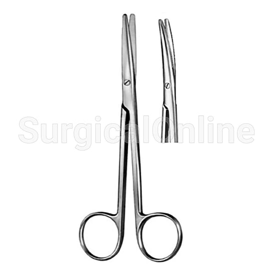 Strabismus Scissors Curved 4.50"