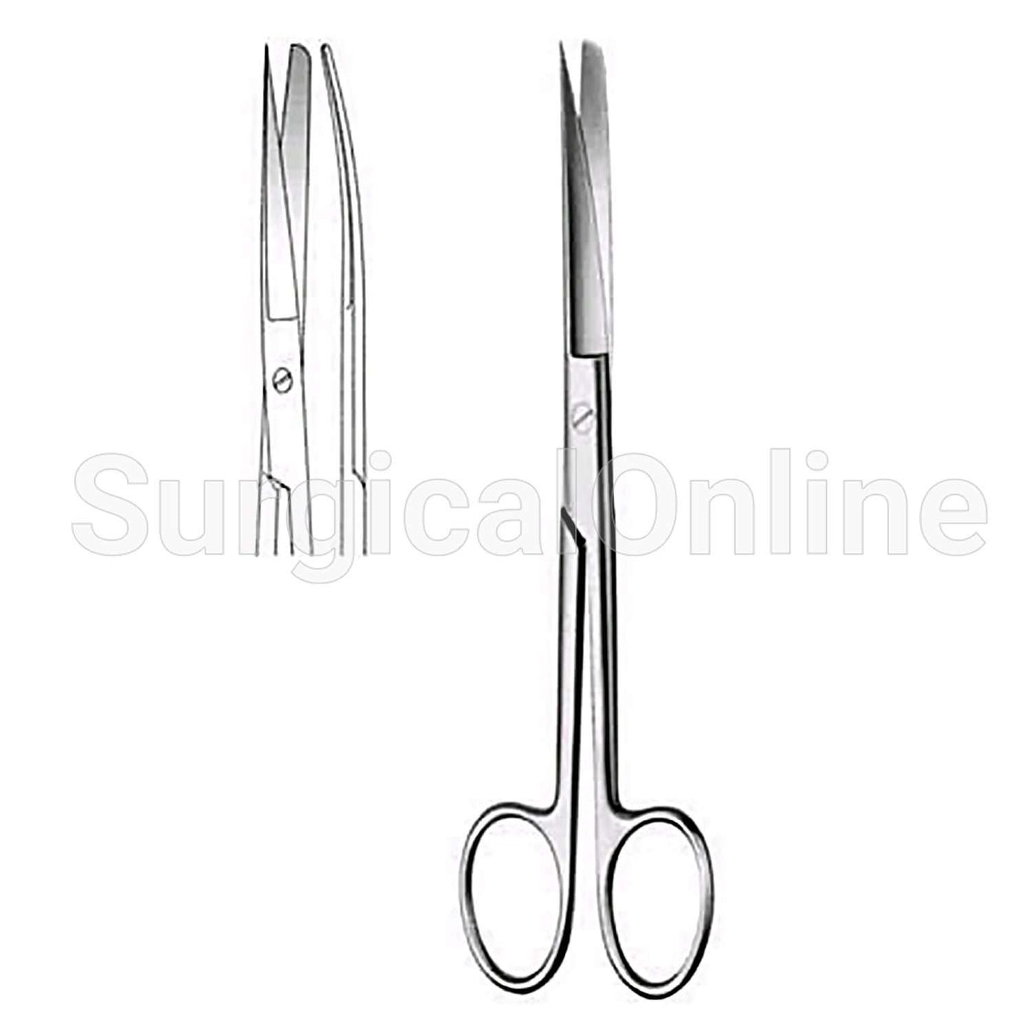 Deaver Scissors Delicate Sharp/Blunt Curved 5.50"