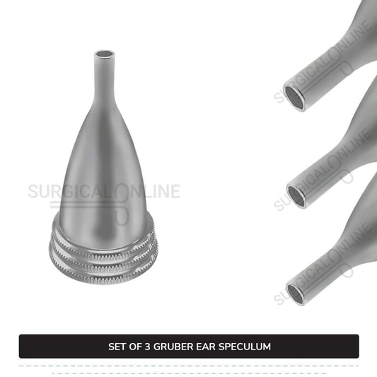 Gruber Ear Specula (Speculum) Single Size #3 (6X7mm)