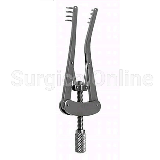 Alm Self-Retaining Retractor Blunt 4X4 Prong 2.75"