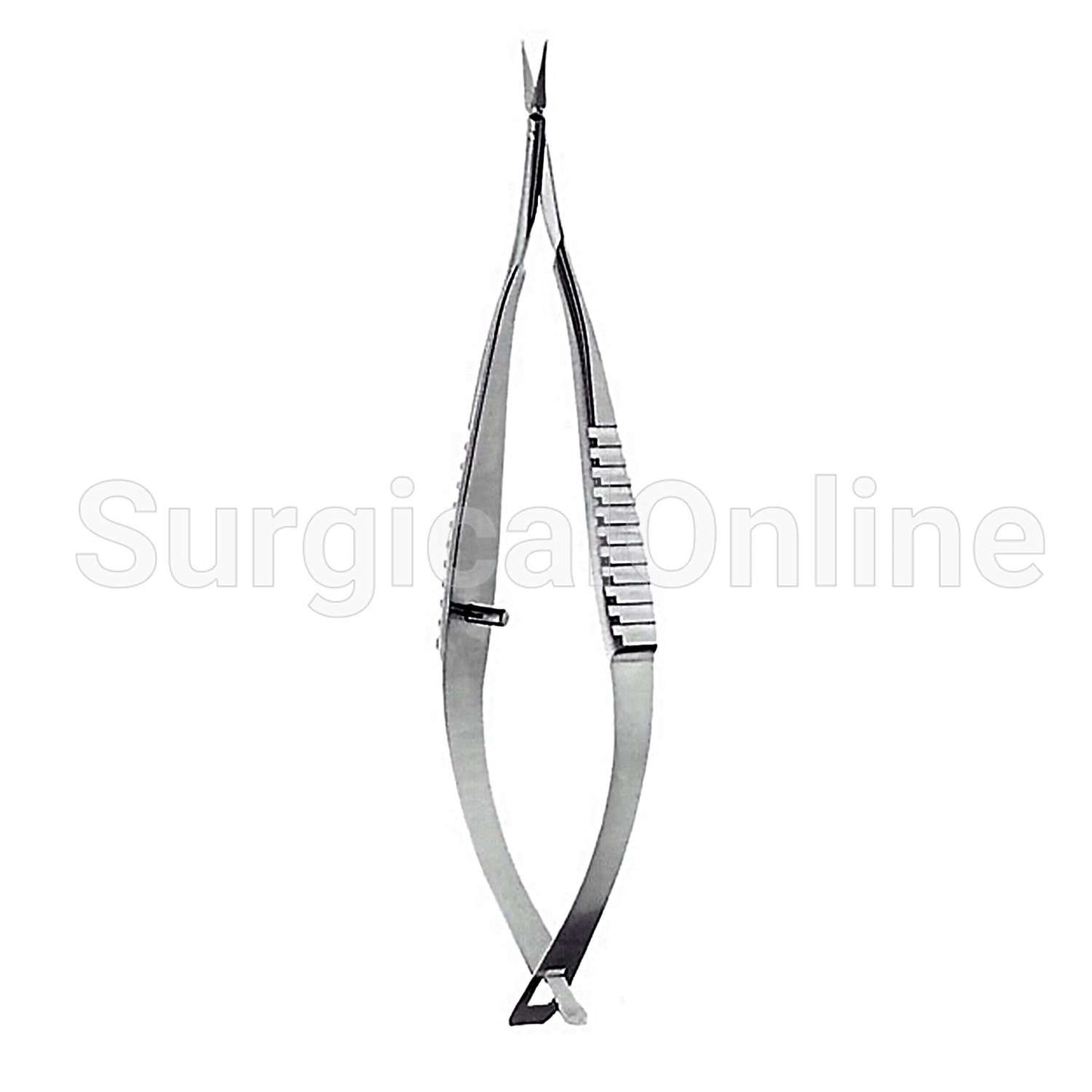 Vannas Spring Handle Scissors Straight 3.00"