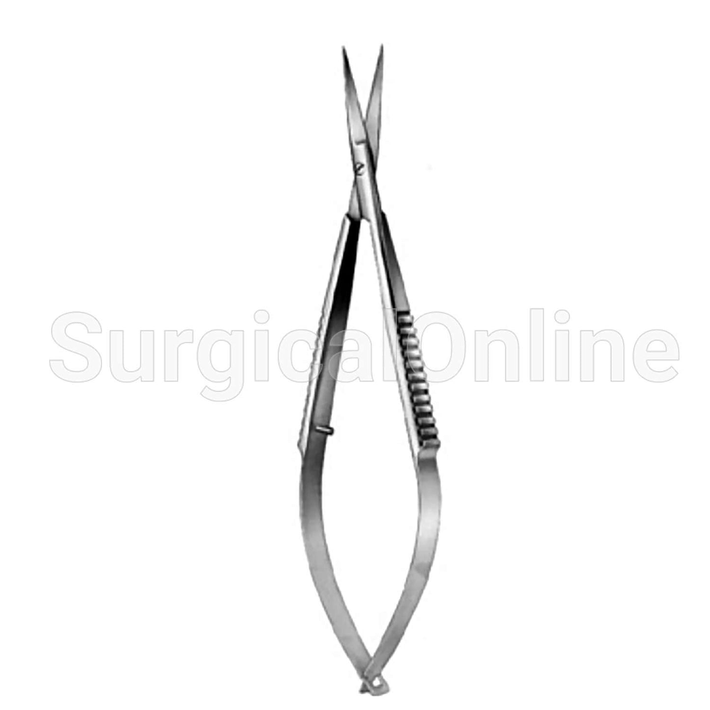 Mcclure Spring Handle Scissors Curved 4.25"
